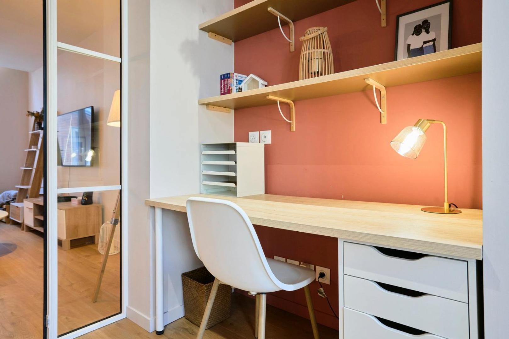 Apartment With Parking In The Heart Of Old ลีลล์ ภายนอก รูปภาพ
